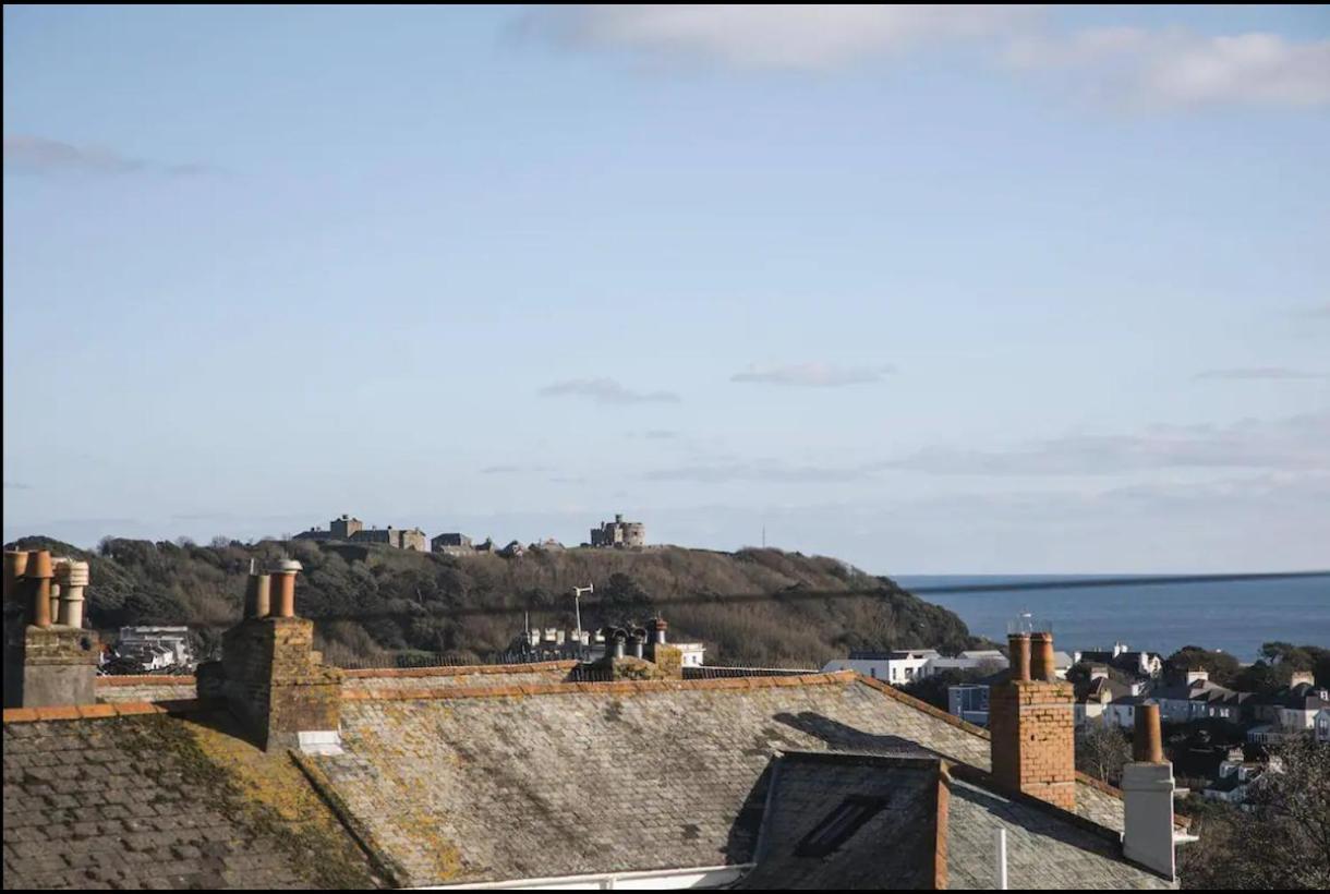 Falmouth Townhouse With Panoramic Sea View Terrace Екстер'єр фото